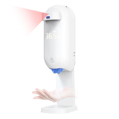 Automatic Soap Dispenser With Stand Self Service Forehead Thermometer