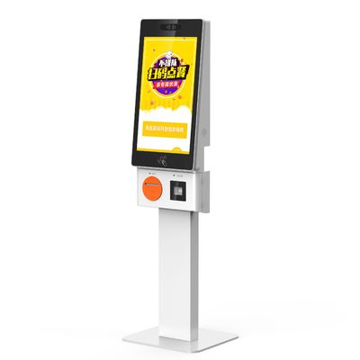 21.5 Inch Ticket Vending Payment Machine Digital Self Ordering Touch Pos Kiosk