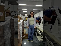 LIEN เครื่องชําระเงิน พร้อมจอสัมผัสขนาด 15.6 นิ้ว NFC Reader Receipt Printer Barcode Scanner