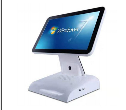 ฐานอลูมิเนียมอัลลอยด์เครื่องคิดเงิน POS POS All In One Touchscreen Computer