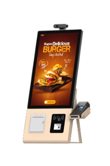 Next-Generation Self-Ordering Kiosk ตัวเลือกการชําระเงินหลายแบบสําหรับร้านอาหาร