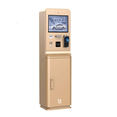 เครื่องรับเงินสด เครื่องอ่านบัตรเครดิต ตู้ชำระเงินสำหรับที่จอดรถ