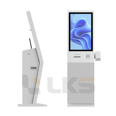 32 นิ้ว LCD Touch Screen Self Check-In Kiosk สําหรับสนามบิน โรงพยาบาล โรงแรมและกิจกรรม
