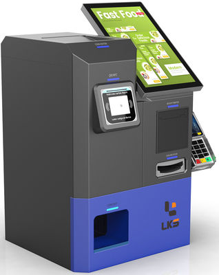 Self Ordering Machine All In One Payment Kiosk In Restaurants Fast Food Store Bakery