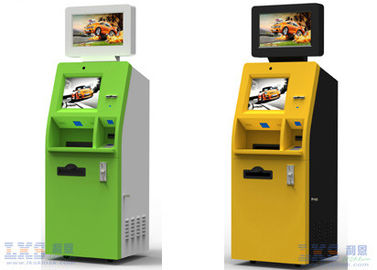 เครื่องพิมพ์เลเซอร์ขนาด A4 เครื่องพิมพ์แบบ Dual Screen Health Kiosk Machine, หน้าจอสัมผัสแบบ Kiosk อัตโนมัติ