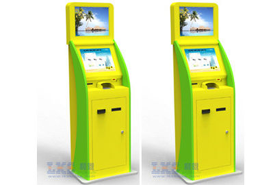 เครื่องจ่ายบิลระบบดิจิตอล Windows XP LCD Healthcare Kiosk Digital ยืนฟรี