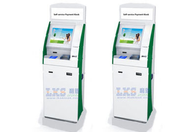 โรงพยาบาลสุขภาพ Kiosk 19 นิ้วหน้าจอสัมผัสหลายอินฟราเรดพร้อม Pin Pad