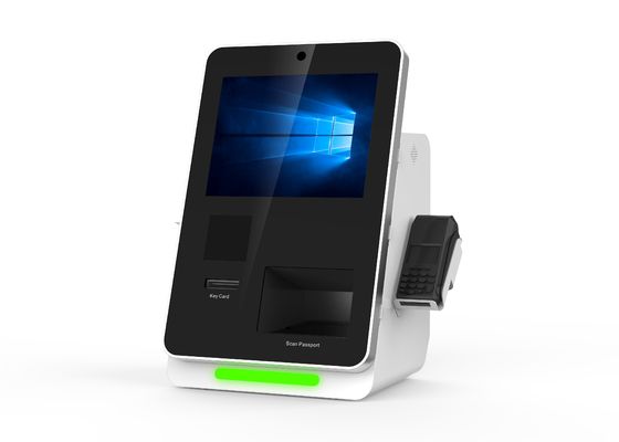 เครื่องชำระเงินด้วยตนเองระบบ Android OS Windows 15 นิ้วสำหรับโรงแรม